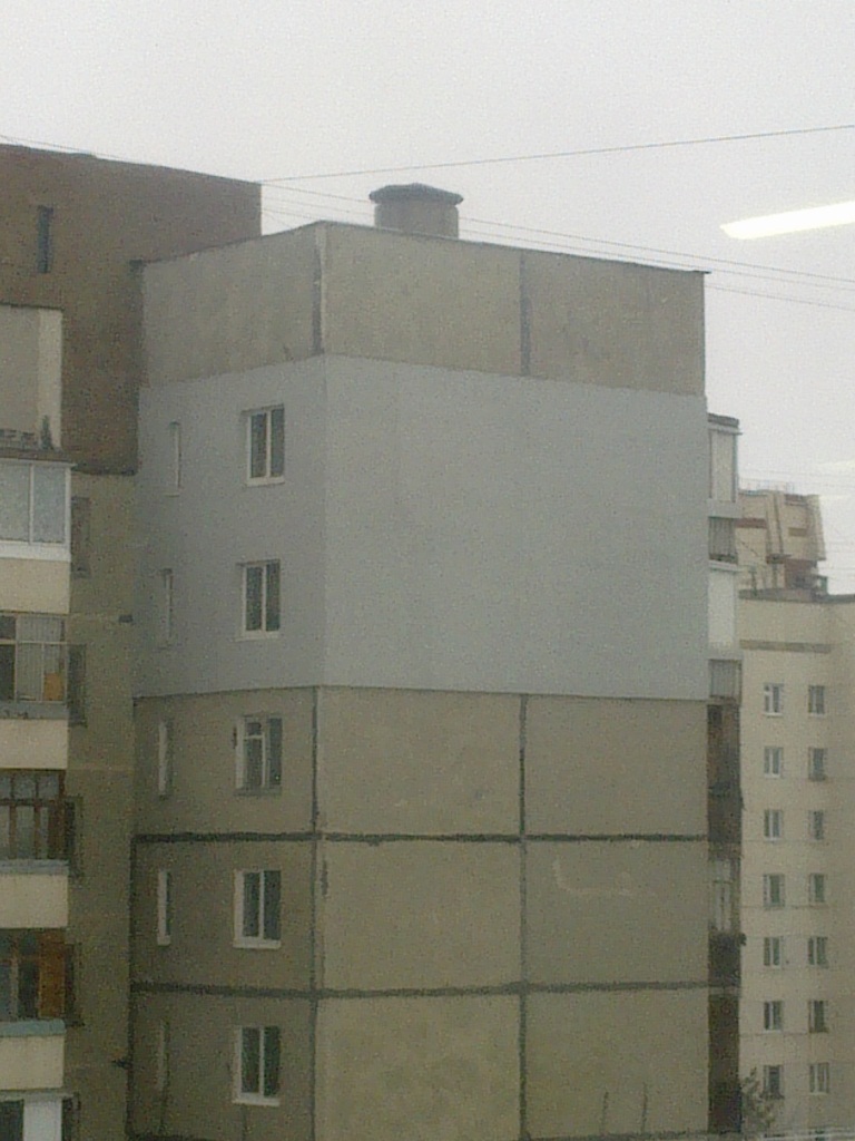утепление снаружи стен панельного дома, устранение промерзаний панельных стен, швов